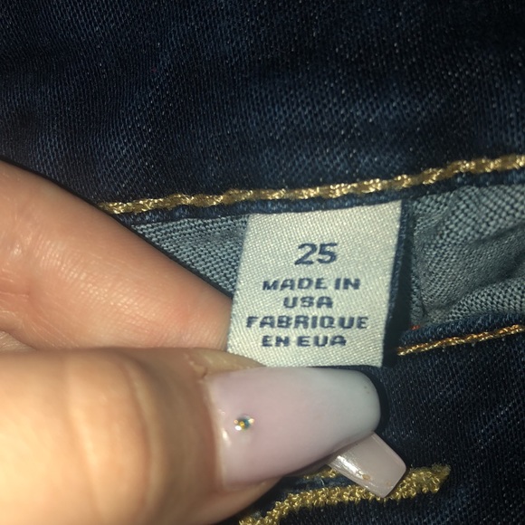 true religion straight leg skinny stretchy jeans - Picture 3 of 4